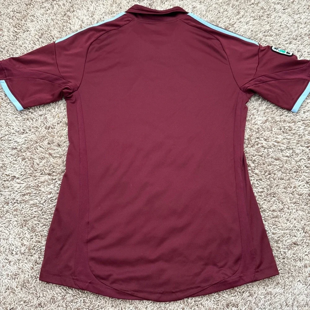 Adidas Colorado Rapids 2008 2009 MLS Soccer Jersey Burgundy Small E79074 AZB001